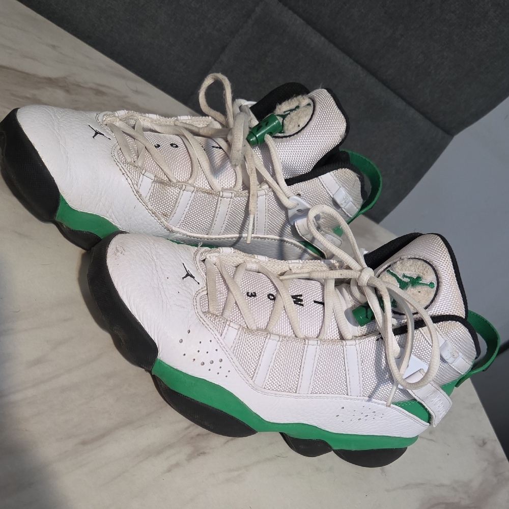Jordan 6 Rings Size 9 Mens "Lucky Green"